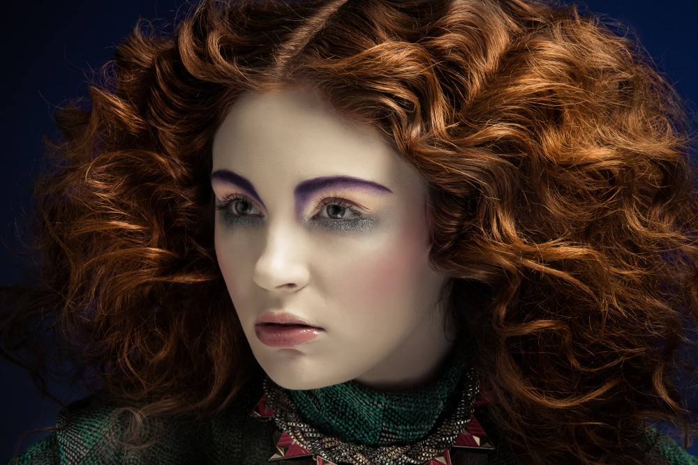 Red Head Waves - Hair & Make Up by Jaime Leigh McIntosh